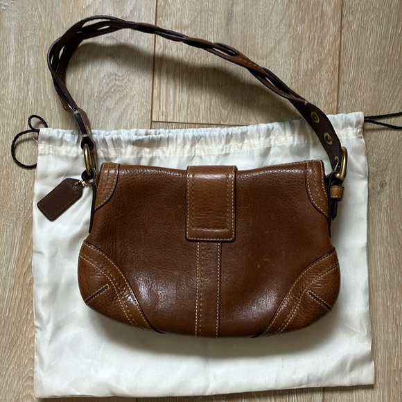Classic Coach LEATHER bag - Picture 2 of 10